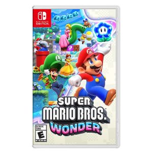 caratula de juego super mario wonder aparece mrio y luigi