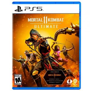 portada de juego mortal kombat 11 ultimate para consola ps5