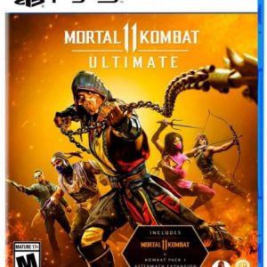 portada de juego mortal kombat 11 ultimate para consola ps5